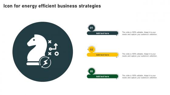 Icon For Energy Efficient Business Strategies