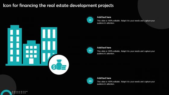 Icon For Financing The Real Estate Development Projects