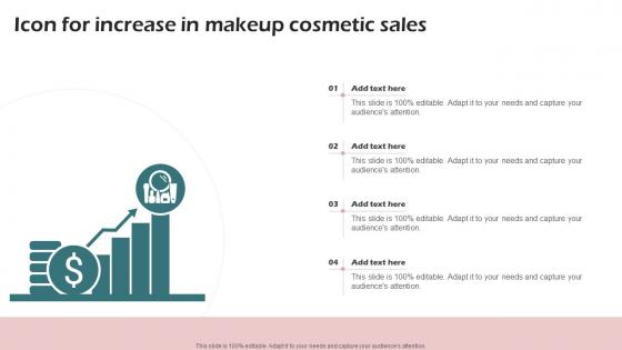 Icon For Increase In Makeup Cosmetic Sales