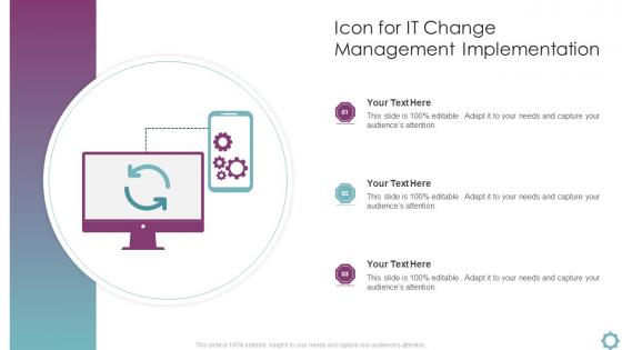 Icon For IT Change Management Implementation