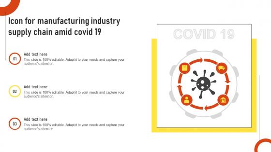 Icon For Manufacturing Industry Supply Chain Amid Covid 19