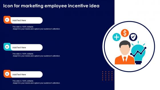 Icon For Marketing Employee Incentive Idea