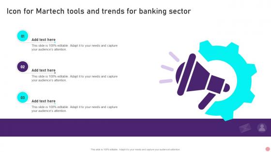 Icon For Martech Tools And Trends For Banking Sector