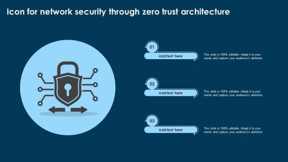 Icon For Network Security Through Zero Trust Architecture