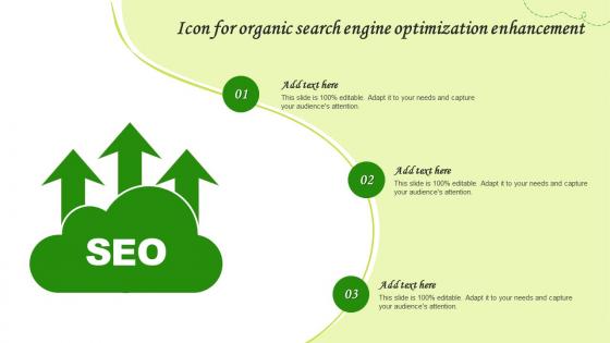 Icon For Organic Search Engine Optimization Enhancement