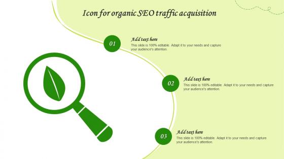 Icon For Organic Seo Traffic Acquisition