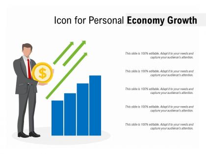 Icon for personal economy growth