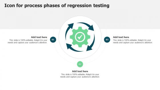 Icon For Process Phases Of Regression Testing