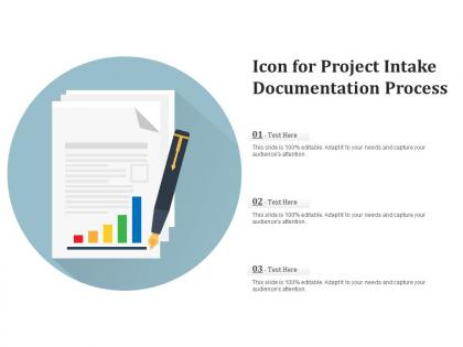 Icon for project intake documentation process