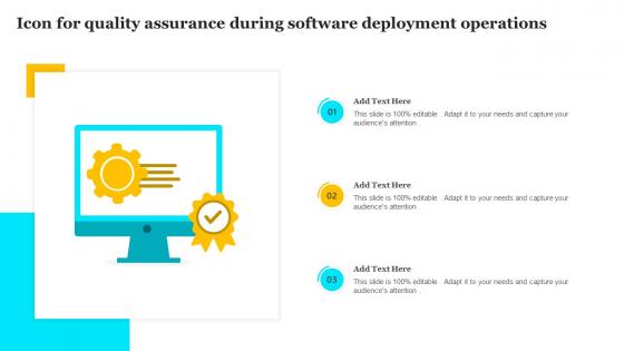 Icon For Quality Assurance During Software Deployment Operations