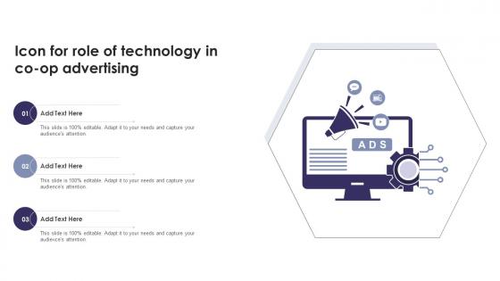 Icon For Role Of Technology In Co Op Advertising