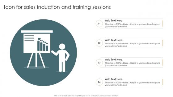 Icon For Sales Induction And Training Sessions