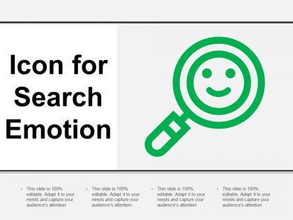 Icon for search emotion