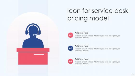 Icon For Service Desk Pricing Model