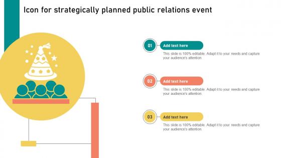 Icon For Strategically Planned Public Relations Event
