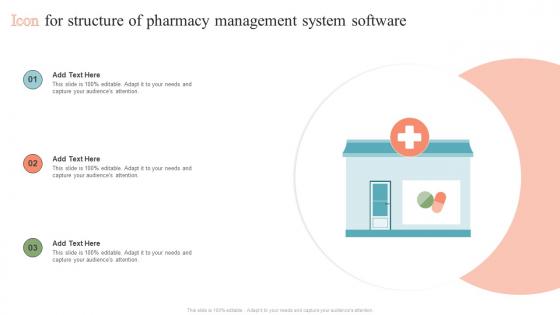 Icon For Structure Of Pharmacy Management System Software