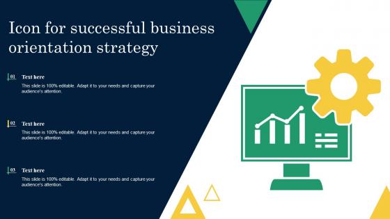 Icon For Successful Business Orientation Strategy