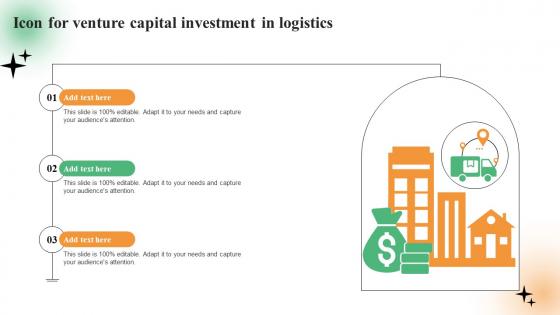 Icon For Venture Capital Investment In Logistics