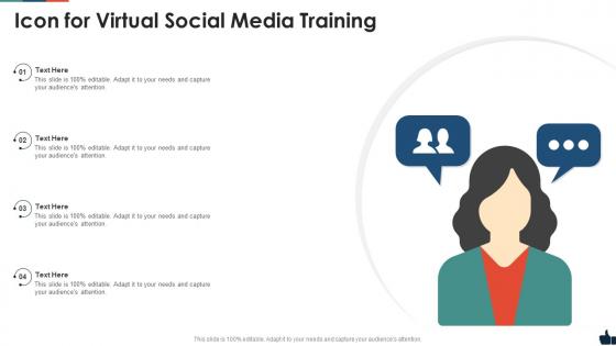 Icon for virtual social media training