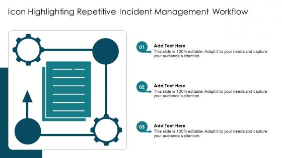 Icon Highlighting Repetitive Incident Management Workflow