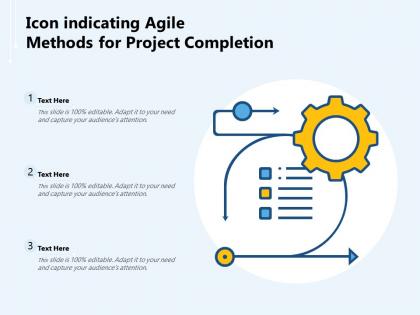 Icon indicating agile methods for project completion