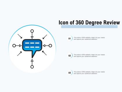 Icon of 360 degree review