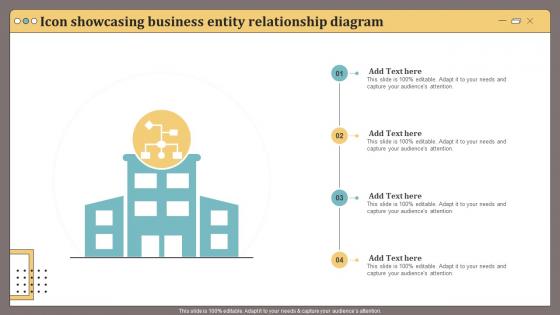 Icon Showcasing Business Entity Relationship Diagram