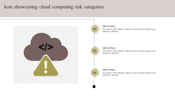 Icon Showcasing Cloud Computing Risk Categories