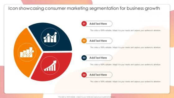 Icon Showcasing Consumer Marketing Segmentation For Business Growth