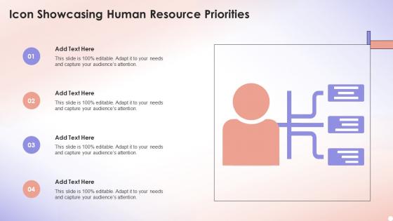 Icon Showcasing Human Resource Priorities