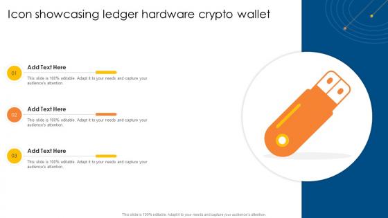 Icon Showcasing Ledger Hardware Crypto Wallet