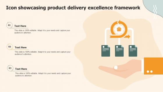 Icon Showcasing Product Delivery Excellence Framework