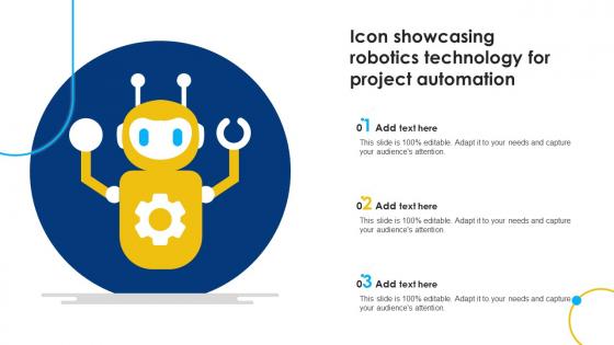 Icon Showcasing Robotics Technology For Project Automation