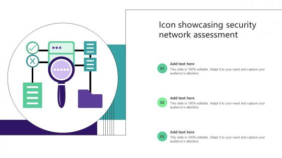 Icon Showcasing Security Network Assessment