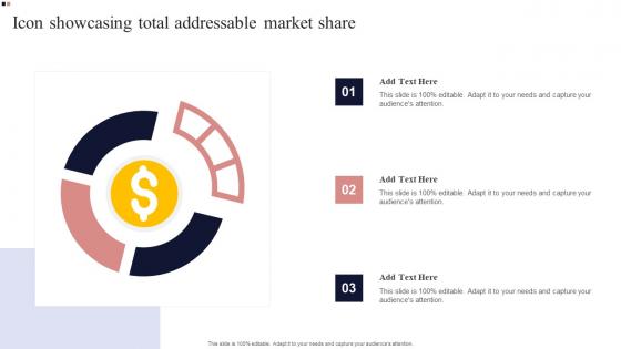 Icon Showcasing Total Addressable Market Share