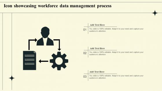 Icon Showcasing Workforce Data Management Process