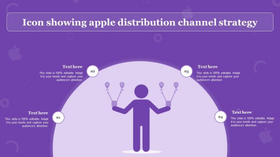 Icon Showing Apple Distribution Channel Strategy