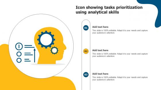 Icon Showing Tasks Prioritization Using Analytical Skills