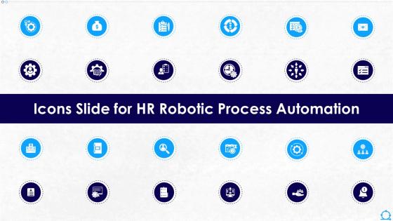Icon Slide For Hr Robotic Process Automation Ppt Slides Background Designs
