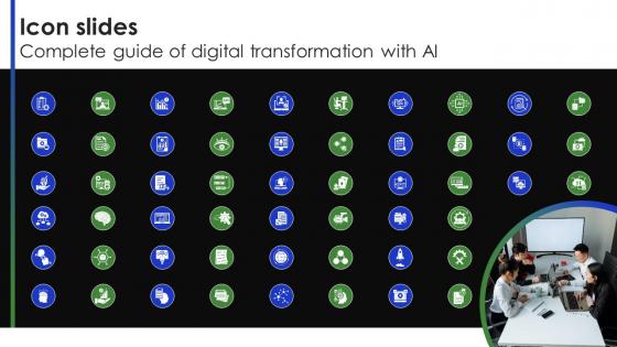 Icon Slides Complete Guide Of Digital Transformation Complete Guide Of Digital Transformation DT SS V