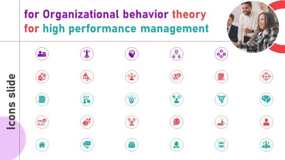 Icons For Organizational Behavior Theory For High Performance Management