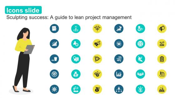 Icons For Sculpting Success A Guide To Lean Project Management PM SS