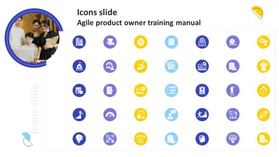 Icons Slide Agile Product Owner Training Manual Ppt Powerpoint DTE SS