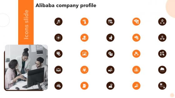 Icons Slide Alibaba Company Profile Ppt Brochure CP SS