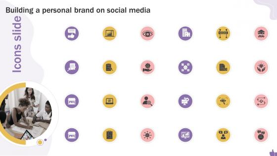 Icons Slide Building A Personal Brand On Social Media