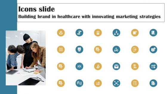 Icons Slide Building Brand In Healthcare With Innovating Strategy SS V