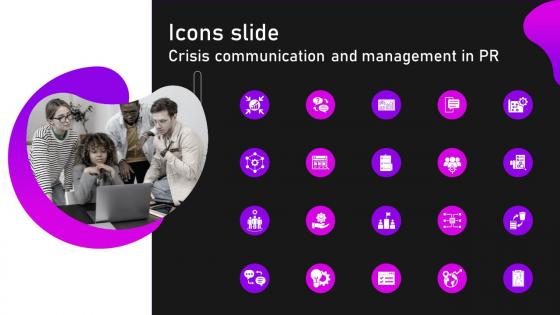Icons Slide Crisis Communication And Management In Pr