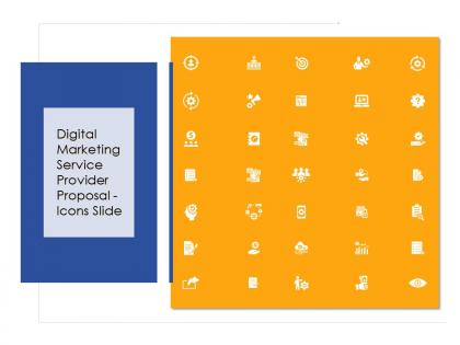 Icons slide digital marketing service provider proposal ppt powerpoint presentation gallery