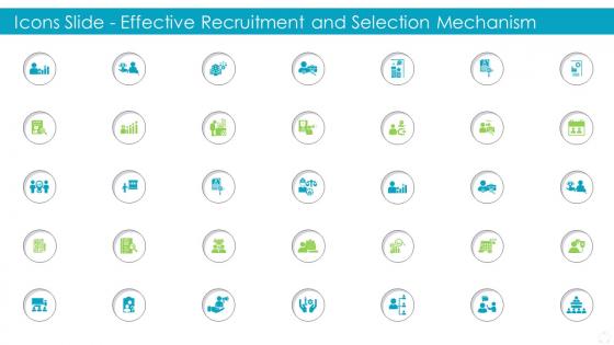 Icons Slide Effective Recruitment And Selection Mechanism