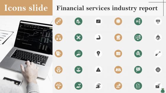 Icons Slide Financial Services Industry Report IR SS